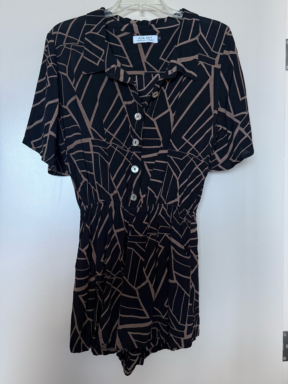 Ava Sky Romper EUC